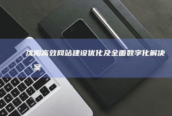 沈阳高效网站建设优化及 全面数字化解决方案